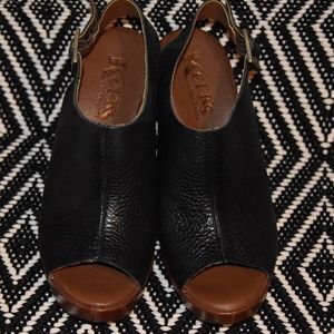 Kork-Ease Leather wedges - size 6